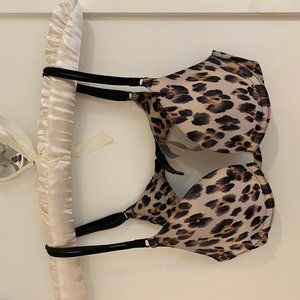 Leopard Print Victoria's Secret Push Up Bra